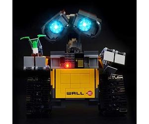 BRIKSMAX Kit de Iluminación Led para Lego Ideas Wall E, Compatible con Ladrillos de Construcción Lego Modelo 21303, Juego de Legos no Incluido