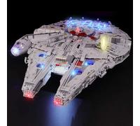 BRIKSMAX Kit de Iluminación Led para Lego Millennium Falcon, Compatible con Ladrillos de Construcción Lego Modelo 75192, Juego de Legos no Incluido