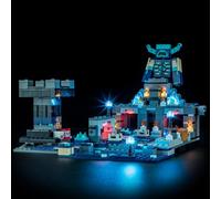 BRIKSMAX Kit de iluminación LED para Lego Minecraft La Batalla en la Oscuridad Profunda - Compatible con Lego 21246 Building Blocks Model- No incluir el Conjunto de Lego