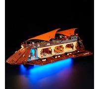 BRIKSMAX Kit de iluminación LED para Lego Star Wars Barcaza Velera de Jabba - Compatible con Lego 75397 Building Blocks Model- No incluir el Conjunto de Lego