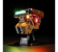 BRIKSMAX Kit de iluminación LED para Lego Star Wars Casco de la Princesa Leia (Boushh) - Compatible con Lego 75351 Building Blocks Model- No incluir el Conjunto de Lego