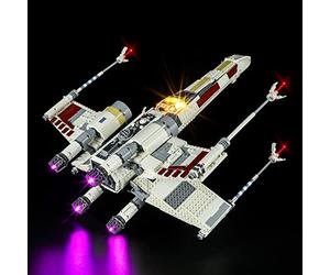 BRIKSMAX Kit de iluminación LED para Lego Star Wars Caza Estelar ala-X - Compatible con Lego 75355 Building Blocks Model- No incluir el Conjunto de Lego