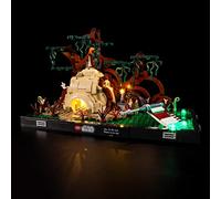 BRIKSMAX Kit de iluminación LED para Lego Star Wars Diorama: Entrenamiento Jedi en Dagobah - Compatible con Lego 75330 Building Blocks Model- No incluir el Conjunto de Lego