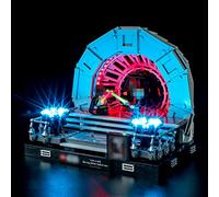 BRIKSMAX Kit de iluminación LED para Lego Star Wars Diorama: Sala del Trono del Emperador - Compatible con Lego 75352 Building Blocks Model- No incluir el Conjunto de Lego