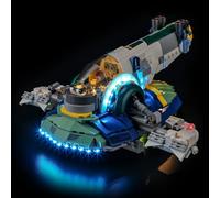 BRIKSMAX Kit de iluminación LED para Lego Star Wars Nave Estelar de Jango Fett - Compatible con Lego 75433 Building Blocks Model- No incluir el Conjunto de Lego