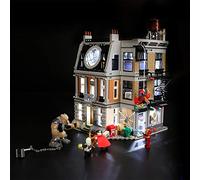 BRIKSMAX Kit de Iluminación Led para Lego Super Heroes Duelo en el Sancta Sanctorum, Compatible con Ladrillos de Construcción Lego Modelo 76108, Juego de Legos no Incluido