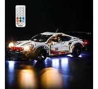 BRIKSMAX Kit de iluminación LED para Lego Technic 911 RSR - Compatible con Lego 42096 Building Blocks Model- No incluir el Conjunto de Lego…