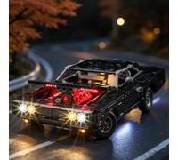 BRIKSMAX Kit de iluminación LED para Lego Technic Coche Dodge Charger R/T de Fast and Furious - Compatible con 42231 Building Blocks Model- No incluir el Conjunto de Lego
