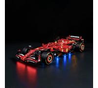 BRIKSMAX Kit de iluminación LED para Lego Technic Coche Ferrari SF-24 F1 - Compatible con Lego 42207 Building Blocks Model- No incluir el Conjunto de Lego