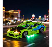 BRIKSMAX Kit de iluminación LED para Lego Technic Coche Mitsubishi Eclipse de Fast and Furious - Compatible con 42229 Building Blocks Model- No incluir el Conjunto de Lego