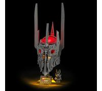 BRIKSMAX Kit de luces 2.0 compatible con los iconos de Lego, El Señor de los Anillos: Casco de Sauron 11373, juegos de construcción - Kits de iluminación LED originales (solo accesorios) para