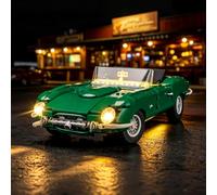BRIKSMAX Kit de luces compatible con LEGO Jaguar E-Type 11381, NO LEGO | Icons 11381 - Iluminación inspirada en la película - Experiencia de visualización inmersiva - Perfecto para fans y