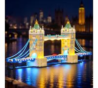 BRIKSMAX Kit de luces compatible con LEGO Tower Bridge 21067, sin LEGO | Architecture 21067 - Iluminación inspirada en la película - Experiencia de exhibición inmersiva - Perfecto para fans y