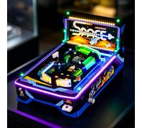 BRIKSMAX Kit de luz 2.0 compatible con Lego Icons Arcade Pinball Machine 11374 - Kits de iluminación LED originales (solo accesorios) para exhibición, regalos y coleccionistas