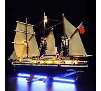 BRIKSMAX Kit de luz 2.0 para el barco de resistencia, innovador kit de iluminación LED compatible con Lego Icons 10335