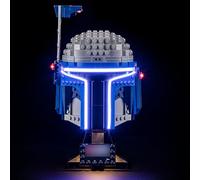 BRIKSMAX Luz para casco LEGO Jango 75408 - Compatible con bloques de construcción de Star Wars modelo - sin juego de Lego