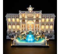 BRIKSMAX Luz para Fuente Lego Trevi 21062 - Compatible con Bloques de Construcción Arquitectura - Sin kit