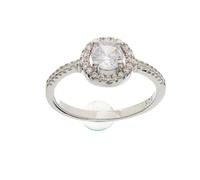 Brilio Silver Anillo Beautiful Silver Ring with zircons RI053WG - Circuit: 56 mm sBS2335-56 Marca
