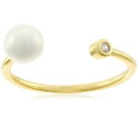 Brilio Silver Anillo Delicate Gold Plated Ring with Real Pearl RI103Y - Circuit: 60 mm sBS3798-5862 Marca