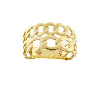 Brilio Silver Anillo RI092Y Gold-Plated Statement Ring - Circuit: 56 mm sBS3602-56 Marca
