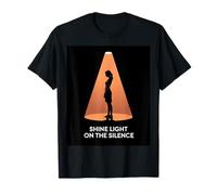 Brilla Luz sobre El Silencio Empoderamiento Camiseta