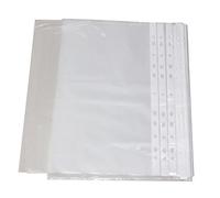 Brillaint Style - 200 fundas perforadas de plástico A4 de 30 micras para carpetas, archivadores, carteras, fundas