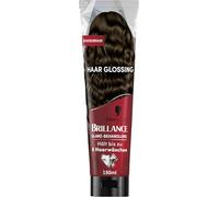 Brillance Tratamiento de brillo para el cabello, color marrón chocolate (150 ml), nutre e intensifica el color del cabello, se puede aplicar como una mascarilla capilar, dura hasta 6 lavados