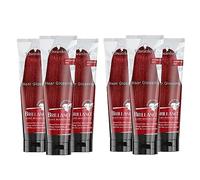 Brillance Tratamiento de brillo para el cabello, color rojo intesivo (6 x 150 ml), color temporal que se puede aplicar como una mascarilla capilar, dura hasta 6 lavados
