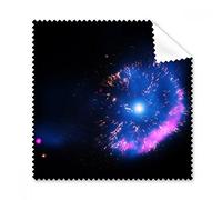 Brillante hermoso misterio nébula universo espacio ilustración gafas paño de limpieza paño limpiador de regalo teléfono Protector de 5 unidades
