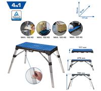 Brillante KS Tools Banco De Trabajo, Mesa De Trabajo, Escalón, Carro Rodante