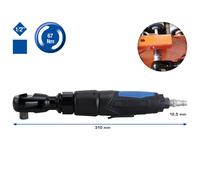 Brillante Por Ks Tools 1/2" Trinquete de Aire Comprimido, 67NM, Llaves Carraca