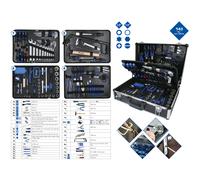 BRILLIANT TOOLS BT024143 Juego de herramientas universales 1/4" + 1/2", 143 pzs [Powered by KS TOOLS]