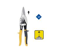 Brillante Por KS Tools Tijera De Paso De Placa, Corte Recto De Placa