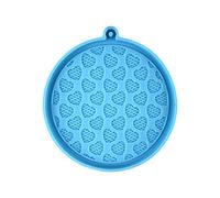 Brillante varios símbolos adornos de silicona epoxi molde llavero colgante joyería para San Valentín Craft varios símbolos molde para San Valentín