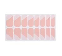 Brillantes geles uñas rayas flores gel pegatinas uñas pegatinas uñas francesas tiras de gel uñas envoltura uñas arte bordado