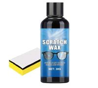 Brillen Kratzerentferner - 30g Tragbare Reparaturcreme | Harz Polierpaste, Mit Für Sonnenbrillen Brillengläser Autospiegel Spiegel Streifenfreie Klarheit Pflege Set Reisen