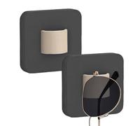 Brillenhalter Wand - Sonnenbrillen Aufbewahrung - Sonnenbrillenständer | Wandorganizer Für Sonnenbrillen Aus Holz Und PU Kompakt Langlebig Einfache Montage Stilvolle Zuhause Und Reisen