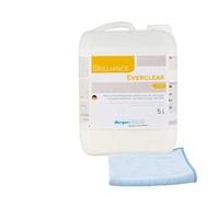 Brilliance L93 Everclear Stop - Limpiador de parqué + 1 paño de pulido de alta calidad, 5 litros, para suelos de parqué sellados, antideslizante