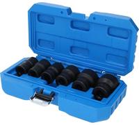 Brilliant - 1/2" Juego de llaves de vaso con ranura helicoidal 7 pzs, 21-32mm