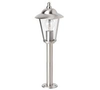 Brilliant AG Neil Pedestal exterior Metal/Plástico 60 W E27 acero 50 cm