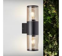 Brilliant Aplique de exterior Sergioro, 2 luces