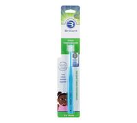 Brilliant Baby Buddy - Cepillo de dientes para niños de 2 a 5 años, cuando aparecen molares, micro cerdas limpian la boca, los niños les encantan, 1 unidad, azul cielo