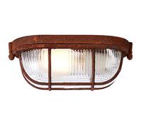 Brilliant Bobbi - Lámpara de techo (21 cm, cristal de aspecto industrial, 1 bombilla E27, adecuada para lámparas normales de hasta 40 W)