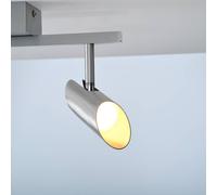 Brilliant Downlight LED Risell, longitud 35 cm, color aluminio EC:EPREL:2290580