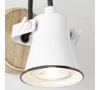 Brilliant Foco de pared Seed pantalla blanca