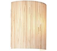 Brilliant | Foco de pared Wimea natural | 1x A60, E27, 52W, apto para lámparas normales (no incluidas)