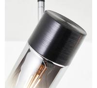 Brilliant Foco de techo Alia, 4 luces, negro/humo
