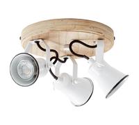 Brilliant Foco de techo Seed, 3 luces blanco