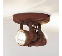 Brilliant Glorieta de techo Bente dos brazos en óxido