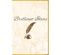 Brilliant Ideas: Daily Notebook, Lined, College Ruled, Minimalist, Aesthetic, Marble Journal 6x9: Minimalist Marble Cover, Perfect for Notes